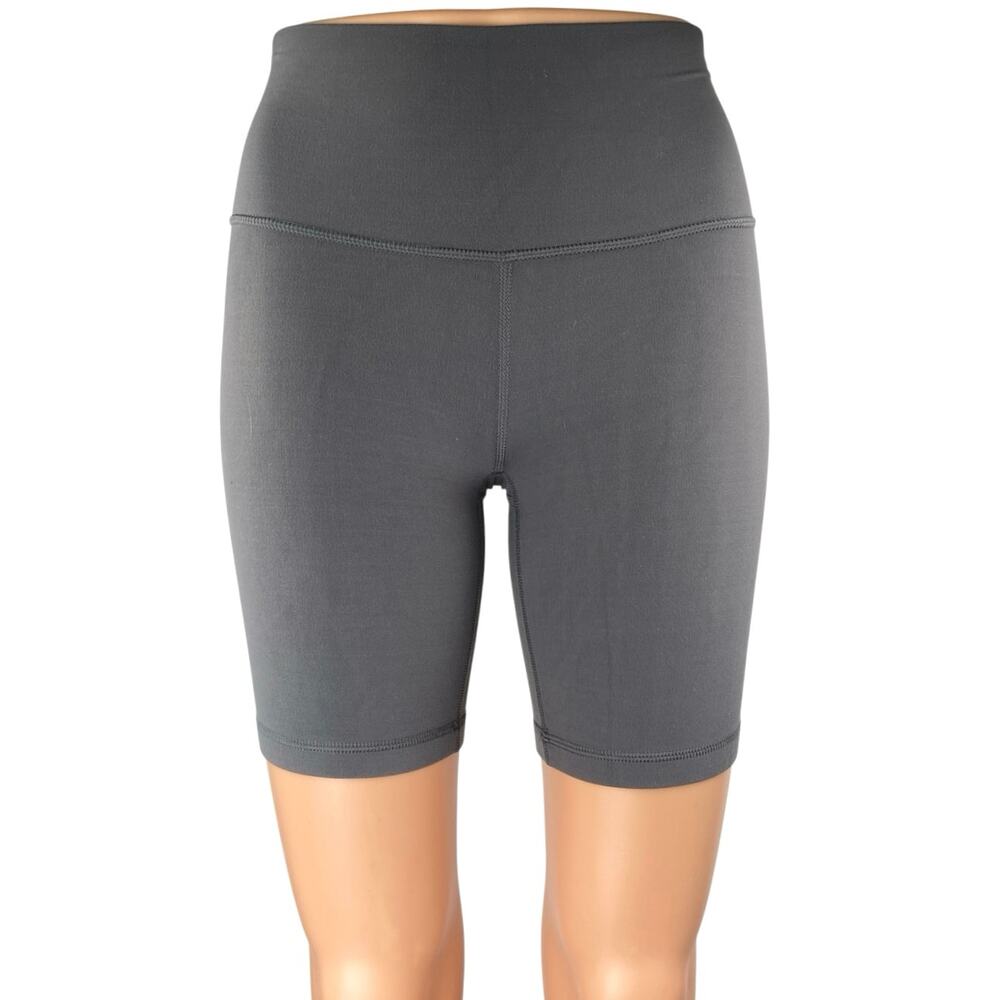 Aritzia TNA Atmophlex Women's Gray Mid Rise Athletic Running Biker Shorts Sz XS